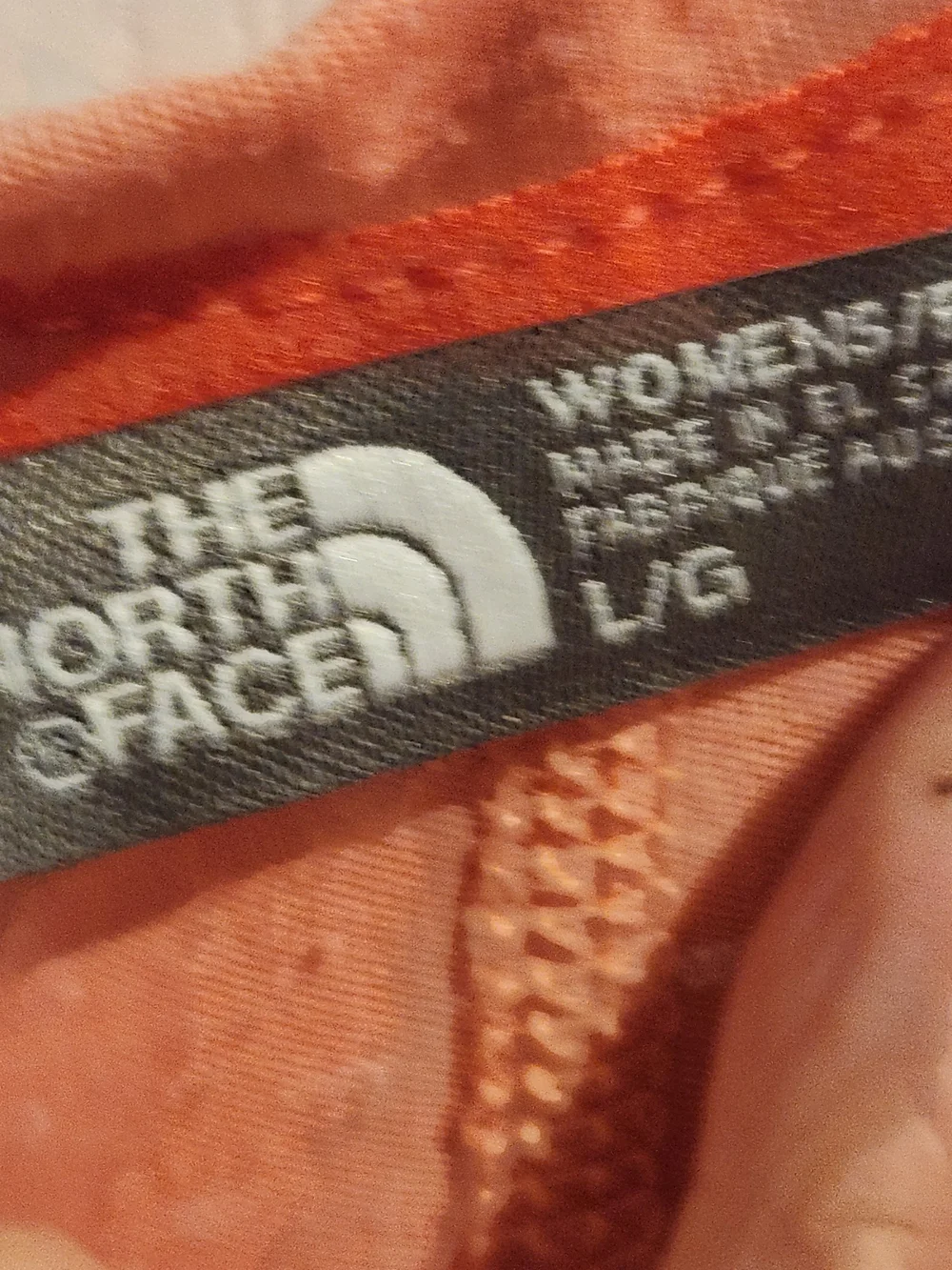 The North Face Women's Peach Short Sleeve Crew Tee L Euc - Picture 2 of 3
